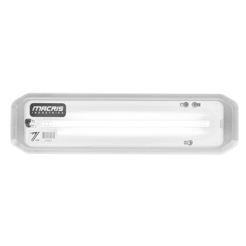 Macris Industries MIU Linear Underwater Series Size 10 (8") - White [MIUL10WHT] - Mealey Marine