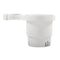 Camco Clamp-On Rail Mounted Cup Holder - Large for Up to 2" Rail - White [53083] - Mealey Marine