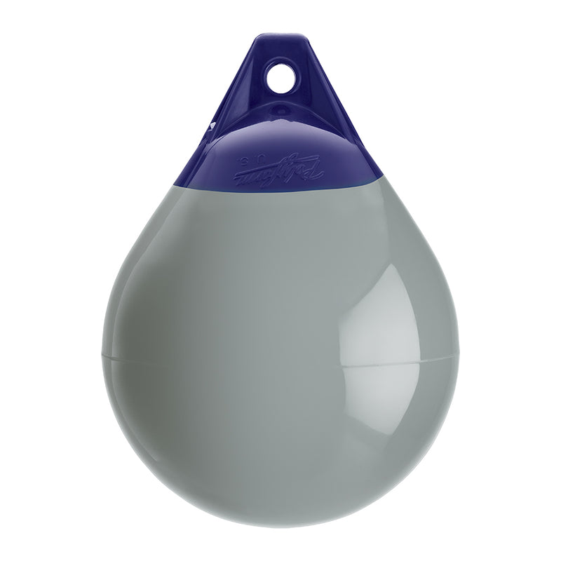 Polyform A Series Buoy A-2 - 14.5" Diameter - Grey - Boat Size 30 - 40 [A-2-GREY] - Mealey Marine