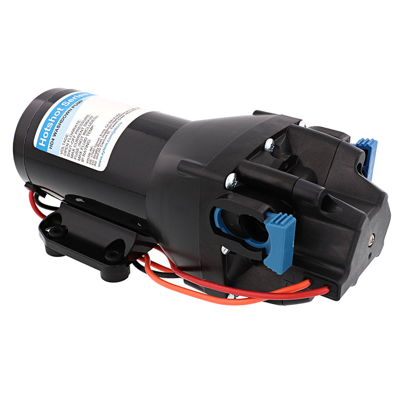 Jabsco HotShot HD4 Heavy Duty Washdown Pump - 12V - 4 GPM - 60 PSI [Q401J-118N-3A] - Mealey Marine