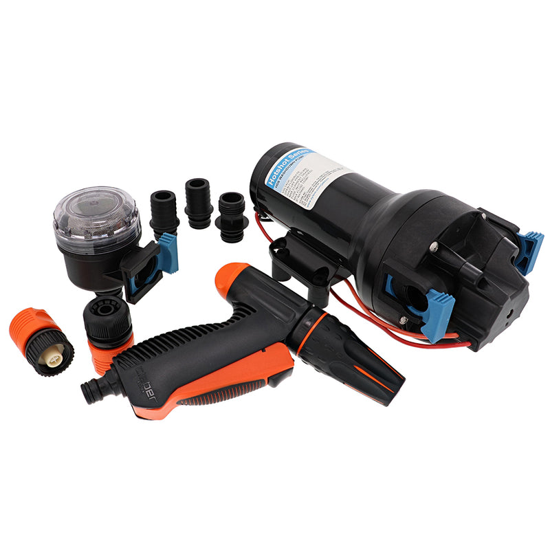 Jabsco HotShot HD6 Heavy Duty Washdown Pump - 12V - 6 GPM - 70 PSI [P601J-219N-3A] - Mealey Marine