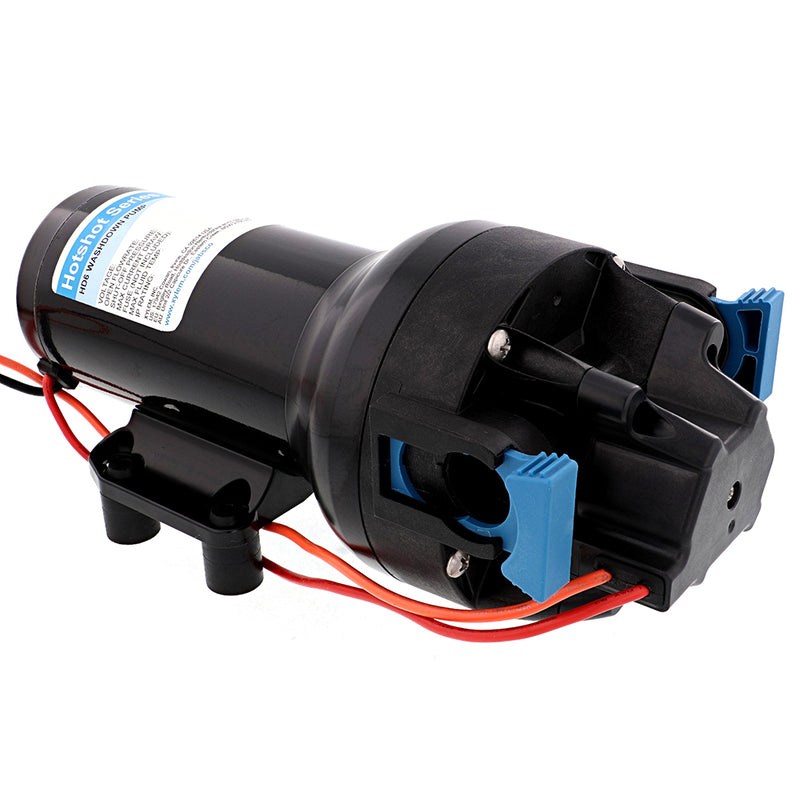 Jabsco HotShot HD6 Heavy Duty Washdown Pump w/25 HoseCoil - 12V - 6 GPM - 70 PSI [P601J-219N-4A] - Mealey Marine