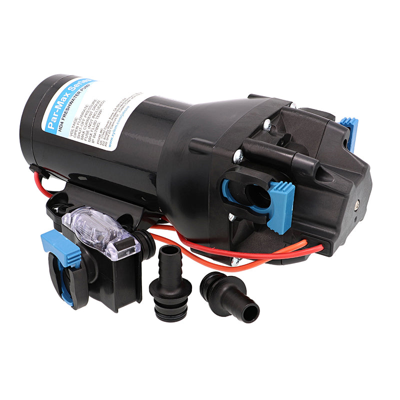 Jabsco Par-Max HD4 Heavy Duty Water Pressure Pump - 24V - 4 GPM - 60 PSI [Q402J-118S-3A] - Mealey Marine