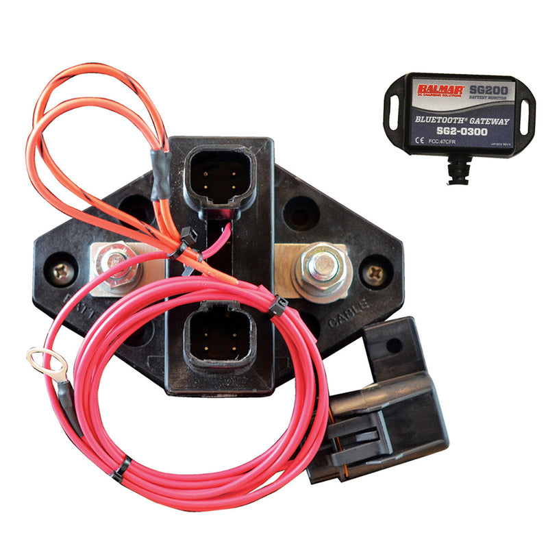 Balmar SG205 Battery Monitor Kit w/Bluetooth Gateway - No Display [SG205] - Mealey Marine