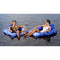 Aqua Leisure Supreme Zero Gravity Chair Hibiscus Pineapple Royal Blue w/Docking Attachment [APL17290S1] - Mealey Marine