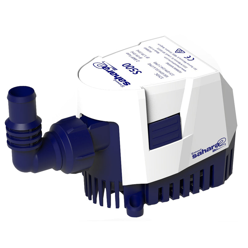 Attwood Sahara MK2 S500 Bilge Pump 500 GPH - 12V - Automatic [5505-7] - Mealey Marine