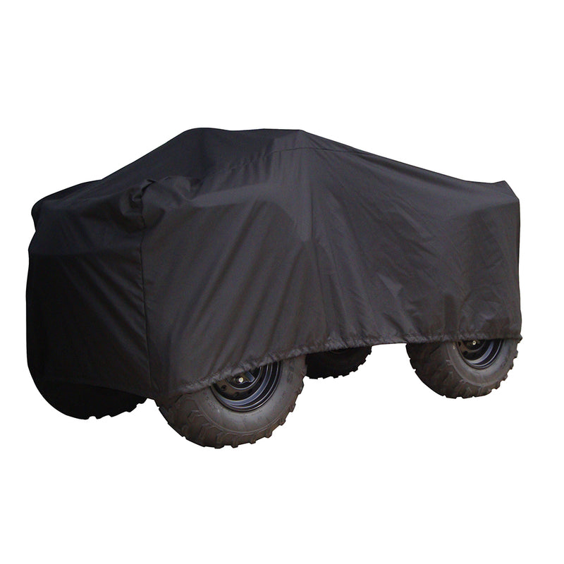 Carver Sun-Dura Large ATV Cover - Black [2002S-02] - Mealey Marine