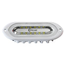 Shadow-Caster SCM-SL Series Flush Mount Spreader Light - White Housing - White [SCM-SLF-GW-WH] - Mealey Marine