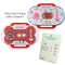 Lunasea Child/Pet Safety Water Activated Strobe Light w/RF Transmitter - Red Case, Blue Attention Light [LLB-63RB-E0-K1] - Mealey Marine