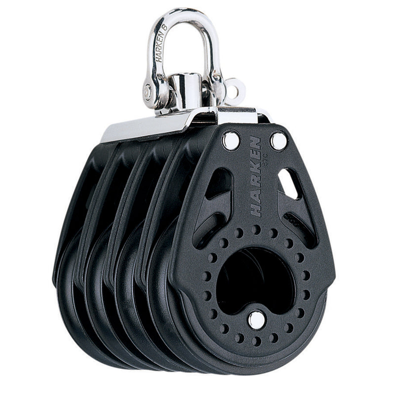 Harken 57mm Carbo Quad Block - Swivel [2631] - Mealey Marine