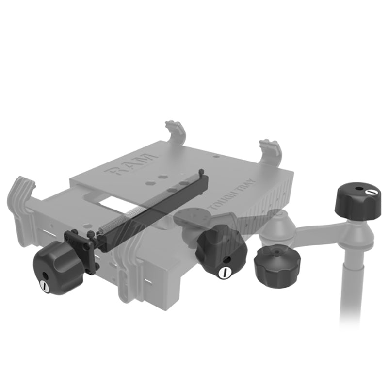 RAM Mount RAM Safe-N-Secure Locking Kit f/RAM Tough-Tray  Swing Arms [RAM-234-LKU] - Mealey Marine