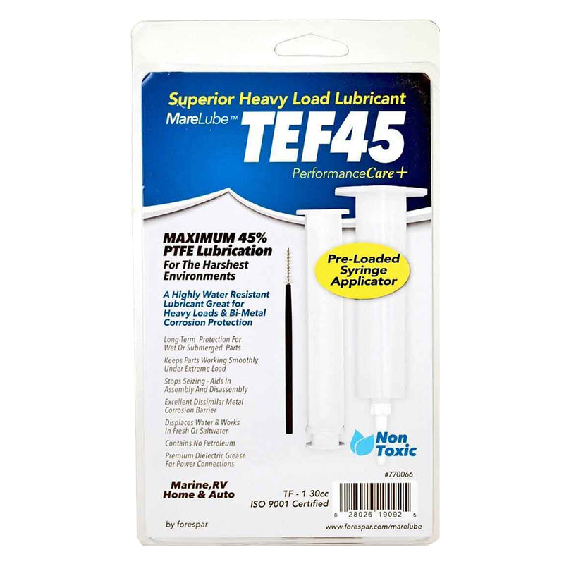 Forespar Marelube TEF45 30cc Syringe [770066] - Mealey Marine