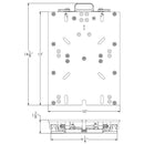 TACO Low Profile Adjustable Seat Slide [M20-1013A] - Mealey Marine