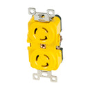 Marinco Locking Receptacle - 15A, 125V - Yellow [4700CR] - Mealey Marine