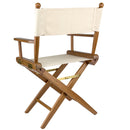 Whitecap Directors Chair w/Natural Seat Covers - Teak [60044] - Mealey Marine