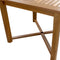 Whitecap Square Dining Table - Teak [60052] - Mealey Marine