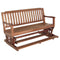 Whitecap Glider Bench - Teak [60094] - Mealey Marine