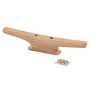 Whitecap 10" Cleat - Teak [60404] - Mealey Marine