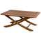 Whitecap Menora Table - Teak [63056] - Mealey Marine