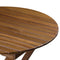 Whitecap Round Slat Table - Teak [63057] - Mealey Marine