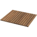 Whitecap Roll-Up Shower Mat - Teak [63108] - Mealey Marine