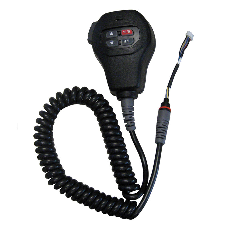 Standard Horizon Replacement Mic f/GX1200, GX1600  GX1700 - Black [CS2579402] - Mealey Marine