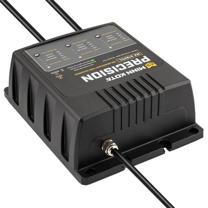 Minn Kota On-Board Precision Charger MK-318 PCL 3 Bank x 6 AMP LI Optimized Charger [1833181] - Mealey Marine