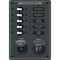 Blue Sea 8120 Breaker Panel 5 Position w/DC Socket  Dual USB [8120] - Mealey Marine