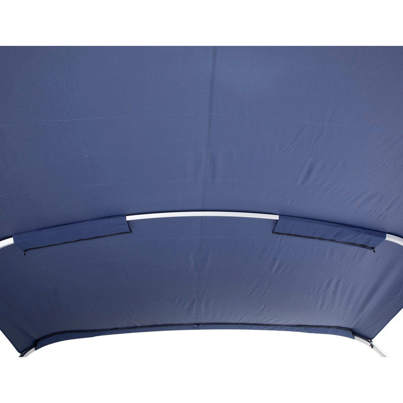 SureShade Power Bimini - Clear Anodized Frame - Navy Fabric [2020000301] - Mealey Marine