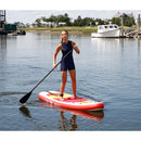 Aqua Leisure 10 Inflatable Stand-Up Paddleboard Drop Stitch w/Oversized Backpack f/Board  Accessories [APR20925] - Mealey Marine