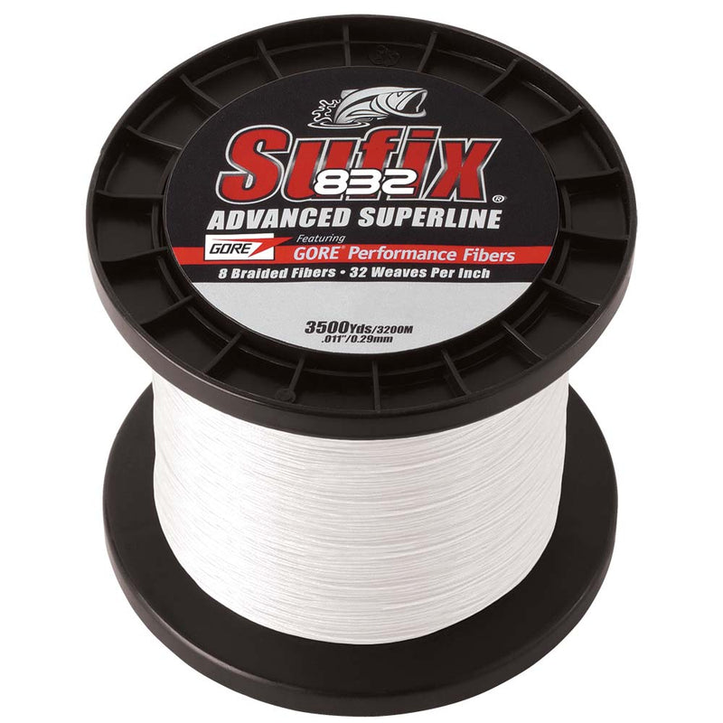 Sufix 832 Advanced Superline Braid - 6lb - Ghost - 3500 yds [660-406GH] - Mealey Marine