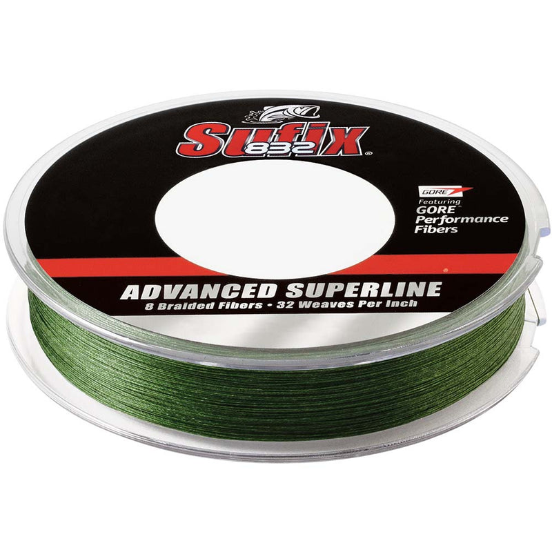 Sufix 832 Advanced Superline Braid - 8lb - Low-Vis Green - 150 yds [660-008G] - Mealey Marine