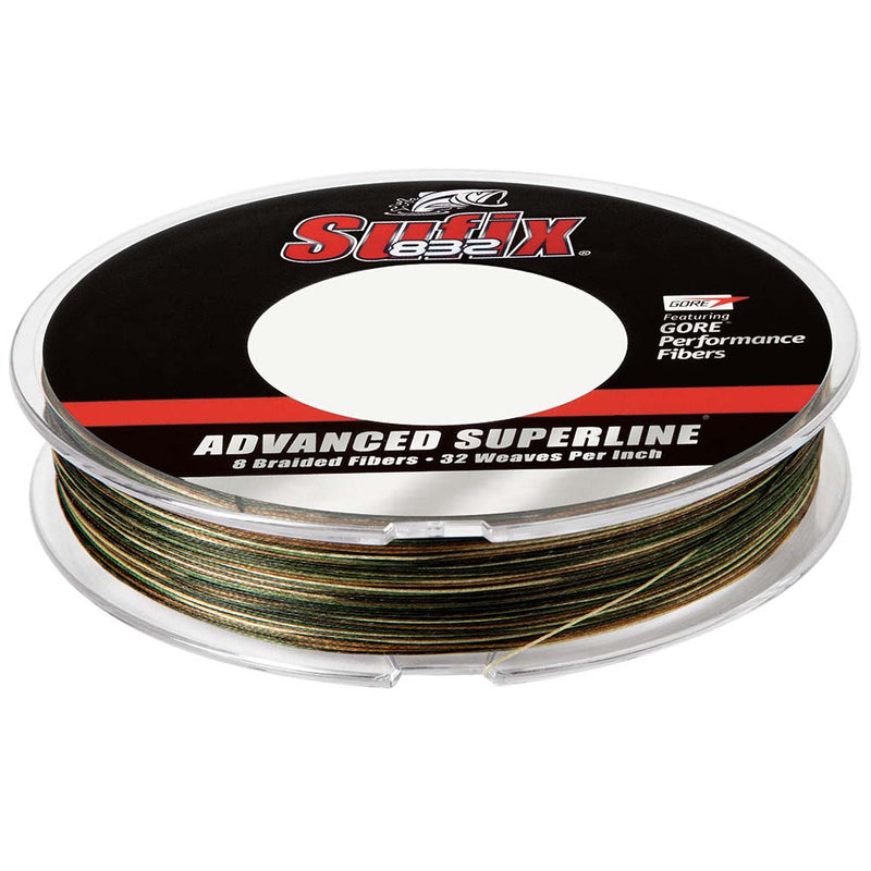 Sufix 832 Advanced Superline Braid - 10lb - Camo - 150 yds [660-010CA] - Mealey Marine