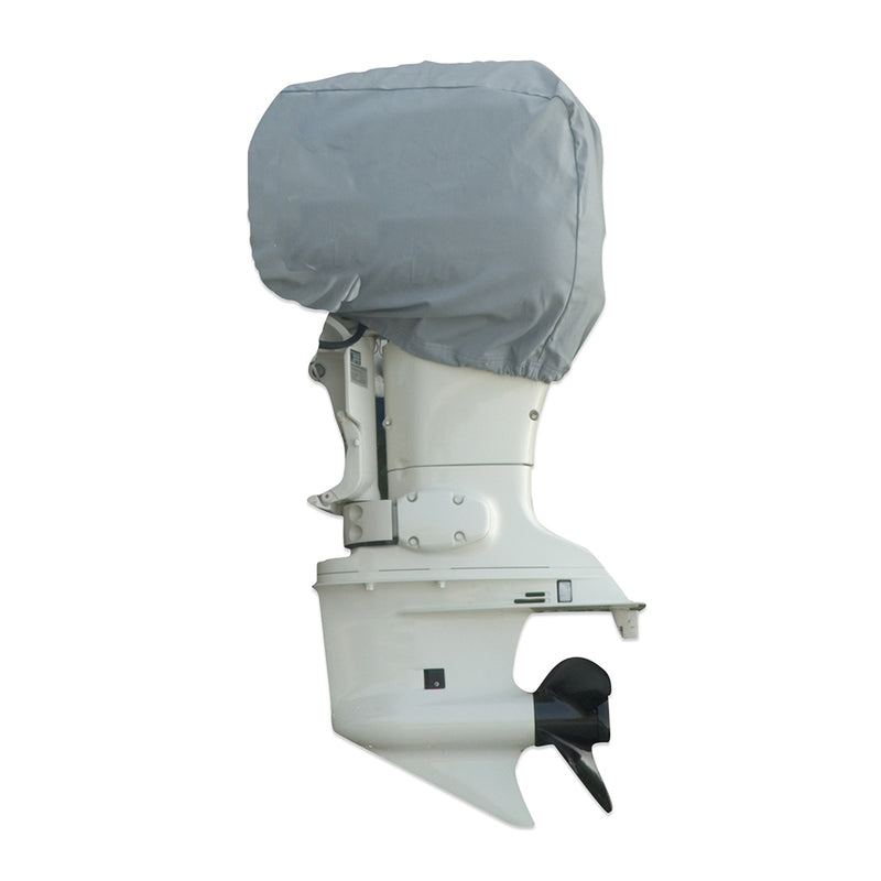 Carver Sun-DURA 40-70 HP Universal Motor Cover - 25"L x 18"H x 15"W - Grey [70002S-11] - Mealey Marine