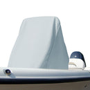 Carver Poly-Flex II Large Center Console Universal Cover - 50"D x 40"W x 60"H - Grey [53014] - Mealey Marine