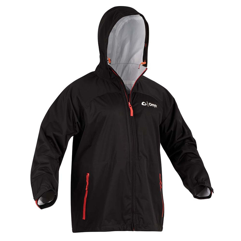 Onyx HydroMax Rain Jacket - X-Large - Black [503100-700-050-22] - Mealey Marine