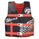 Full Throttle Youth Nylon Life Jacket - Pink/Black [112200-105-002-22] - Mealey Marine