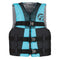 Full Throttle Teen Nylon Life Jacket - Aqua/Black [112200-505-010-22] - Mealey Marine