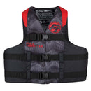 Full Throttle Adult Nylon Life Jacket - S/M - Red/Black [112200-100-030-22] - Mealey Marine