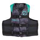 Full Throttle Adult Nylon Life Jacket - S/M - Aqua/Black [112200-505-030-22] - Mealey Marine