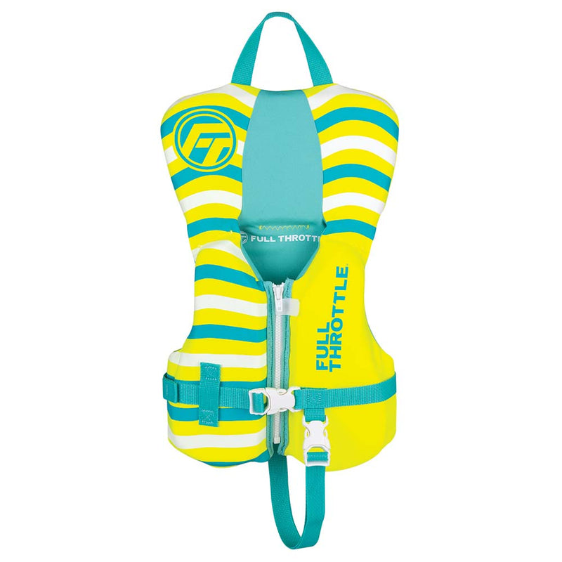 Full Throttle Infant Rapid-Dry Life Jacket - Yellow [142100-300-000-22] - Mealey Marine