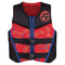 Full Throttle Youth Rapid-Dry Flex-Back Life Jacket - Red/Black [142500-100-002-22] - Mealey Marine