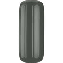 Polyform HTM-1 Hole Through Middle Fender 6.3" x 15.5" - Graphite [HTM-1-GRAPHITE] - Mealey Marine