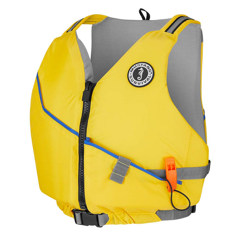 Mustang Journey Foam Vest - Yellow - XS/Small [MV7112-25-XS/S-216]