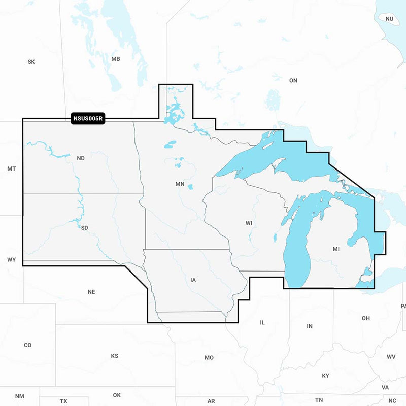 Garmin Navionics+ NSUS005R U.S. North [010-C1289-20] - Mealey Marine