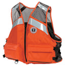 Mustang Industrial Mesh Vest - Orange - Large/XL [MV1254T1-2-L/XL-216]