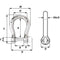 Wichard Self-Locking Bow Shackle - Diameter 4mm - 5/32" [01241]