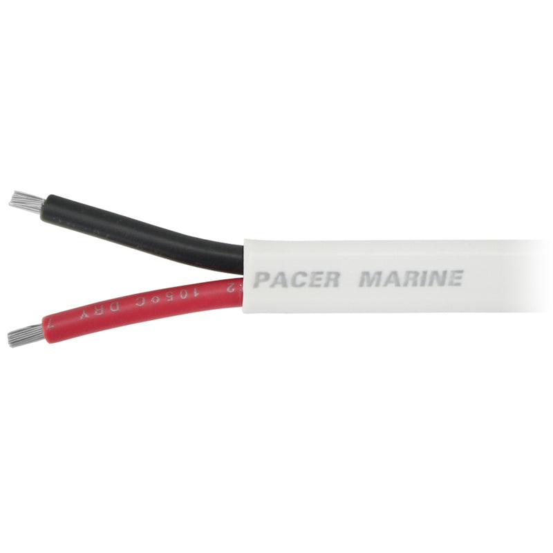 Pacer 18/2 AWG Duplex Cable - Red/Black - 100 [W18/2DC-100]