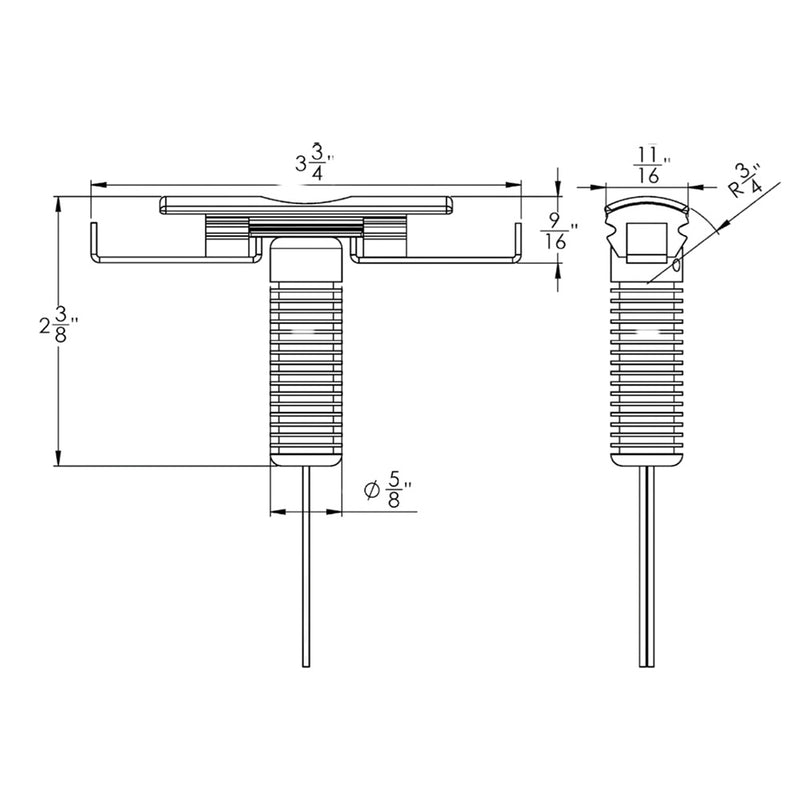 TACO Rub Rail Mounted LED Nav Light Set f/SuproFlex Only [F38-9960]