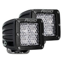 RIGID Industries D-Series PRO Flood Diffused Surface Mount Black Light - Pair [202513]